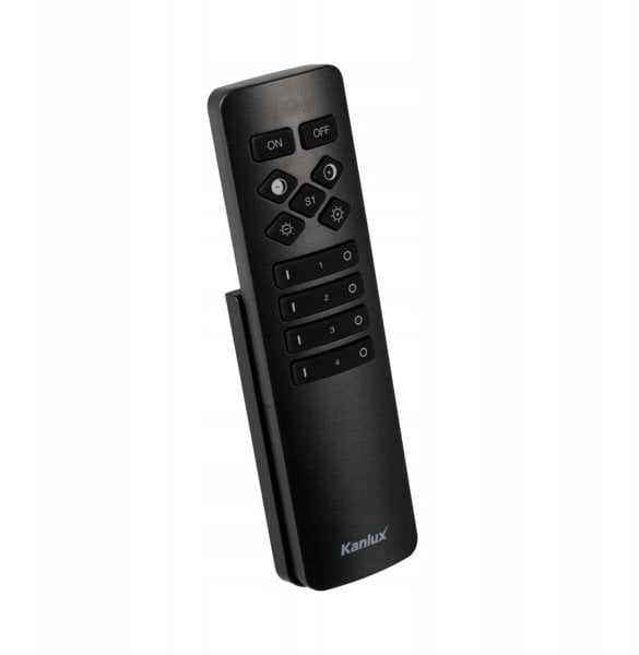 Kanlux Pilot do kontrolera LED REMOTE 4 MONO/CCT-B 2 x 1,5 DC RF 2,4GHz max 30 czarny 22136