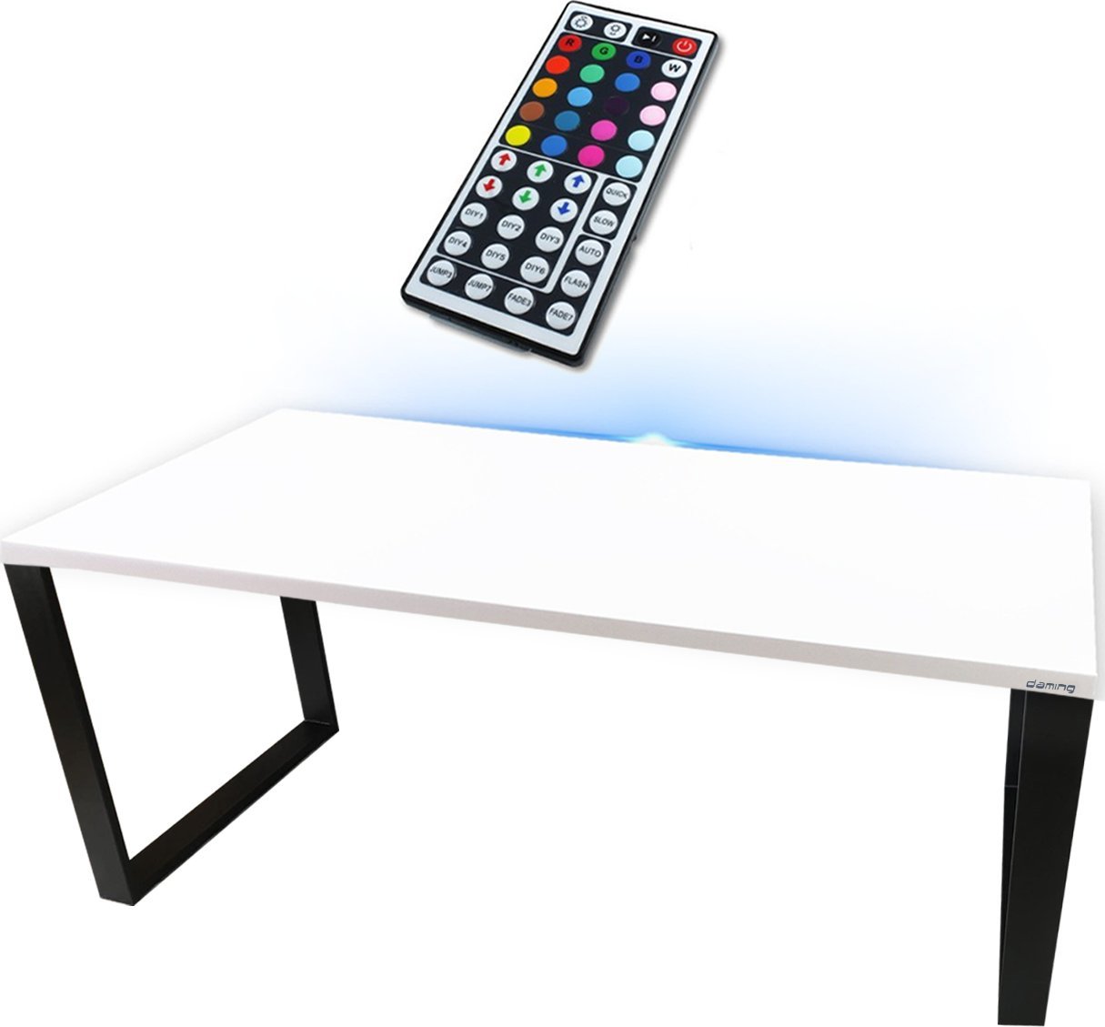BIURKO GAMINGOWE 120x60 LOFTOWE LED KOMPUTEROWE STABILNE PRODUCENT
