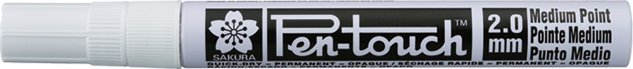 BRUYNZEEL SAKURA Sakura Pen-Touch Medium Marker 2,0mm White