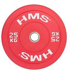 HMS Talerz olimpijski CBR25 25 kg czerwony (17-61-024)