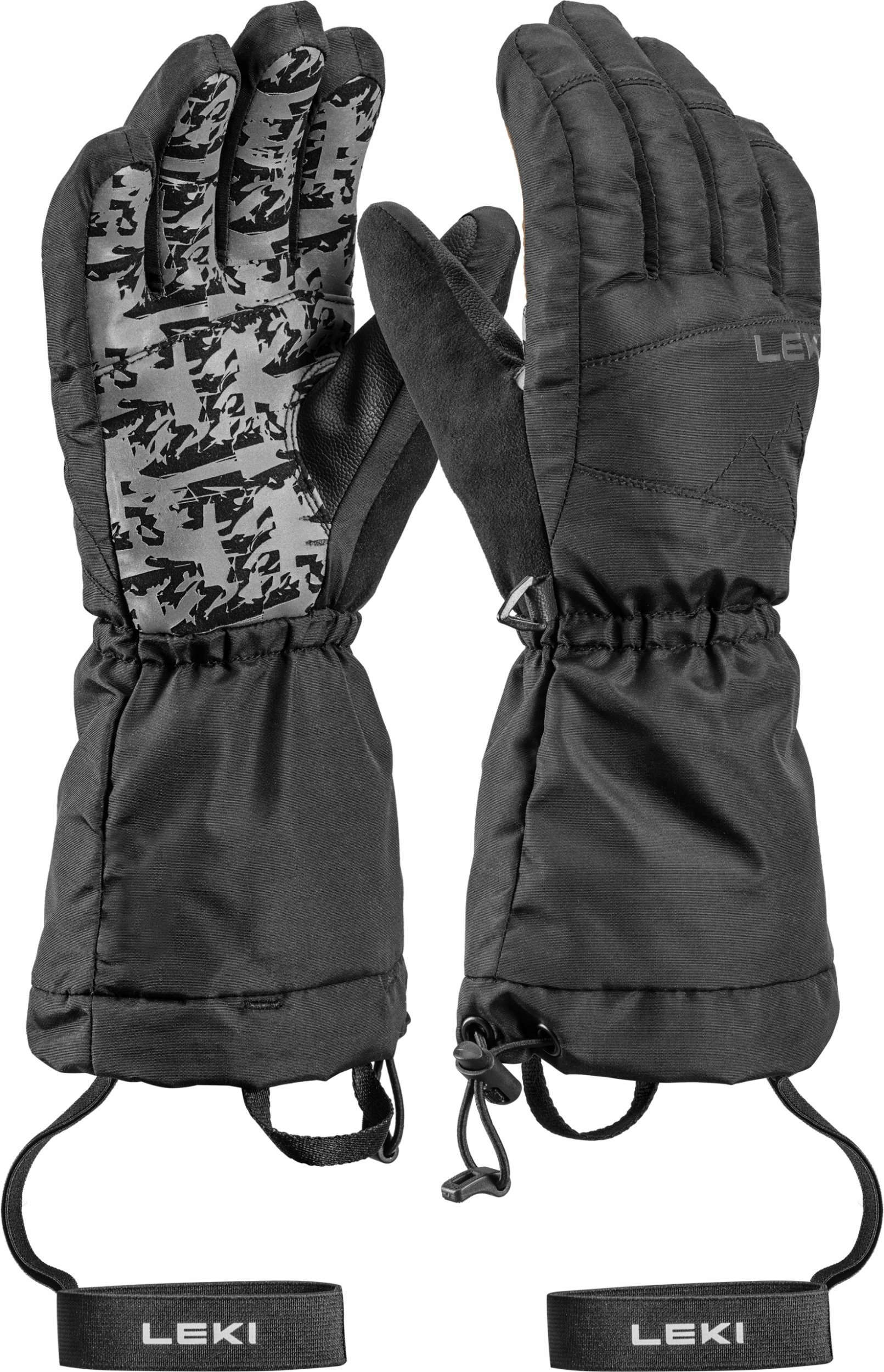 Leki RĘKAWICE Pow Swtch Zero Junior black 6.0