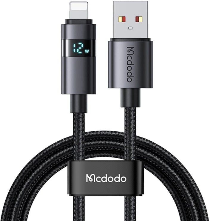 Kabel USB Mcdodo USB-A - USB-C 1.2 m Czarny