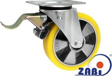 Zabi KOÅO ALUMINIUM+POLIURETAN 180MM OBUDOWA SKRÄTNA A55PH