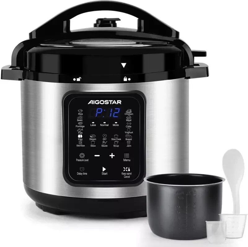 Szybkowar 1000W 6L multicooker ciśnieniowy Derrick wolnowar garnek