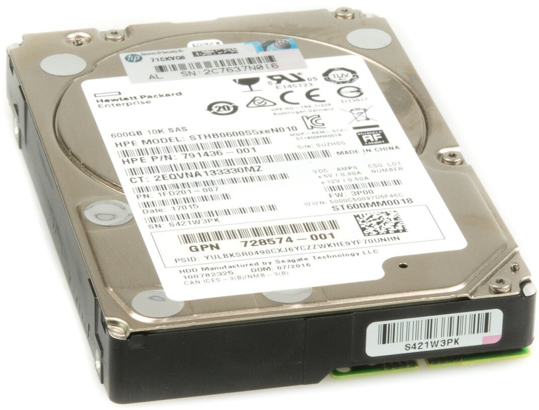 Dysk HP Dysk 2,5" STHB0600S5xeN010 600GB 10K SAS