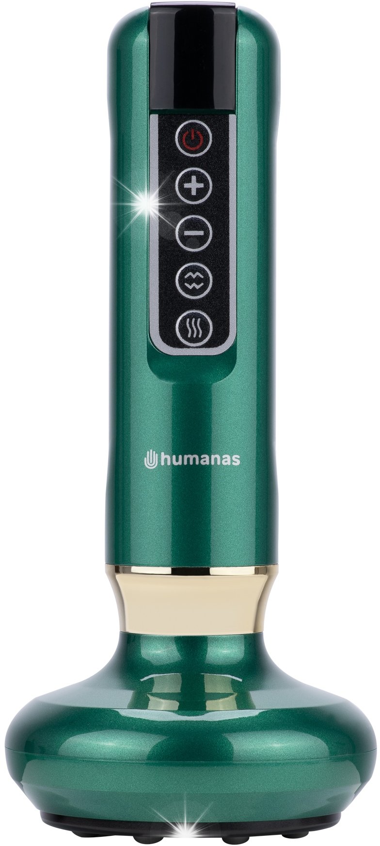 Masażer Humanas Elektryczna Bańka Chińska Masażer Antycellulitowy Rozgrzewający 3w1 SPA