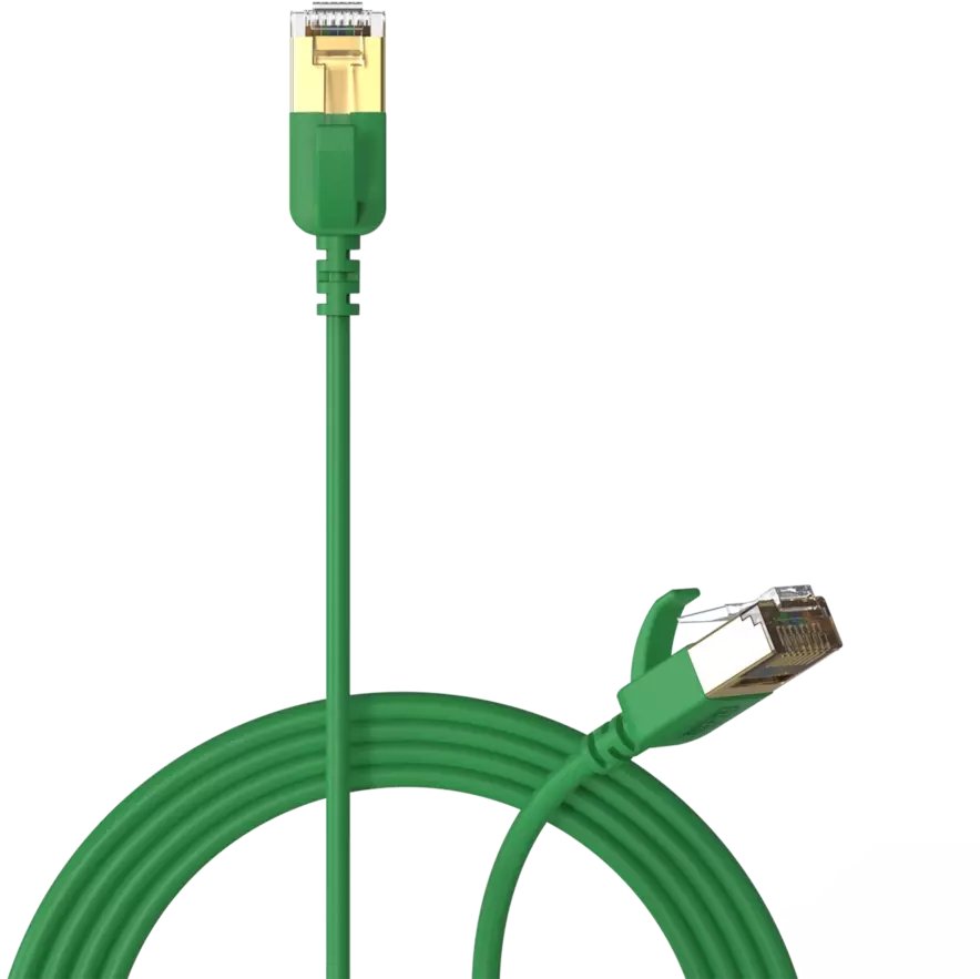 Procab Slimline CSD570 Cat 7, U/FTP, zielony, 0.5m (CSD570G/0.5)