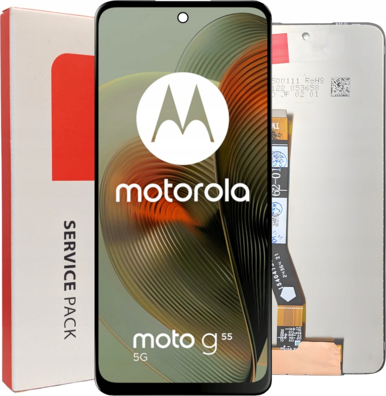 ORYGINAŁ WYŚWIETLACZ EKRAN LCD DO MOTOROLA MOTO G55