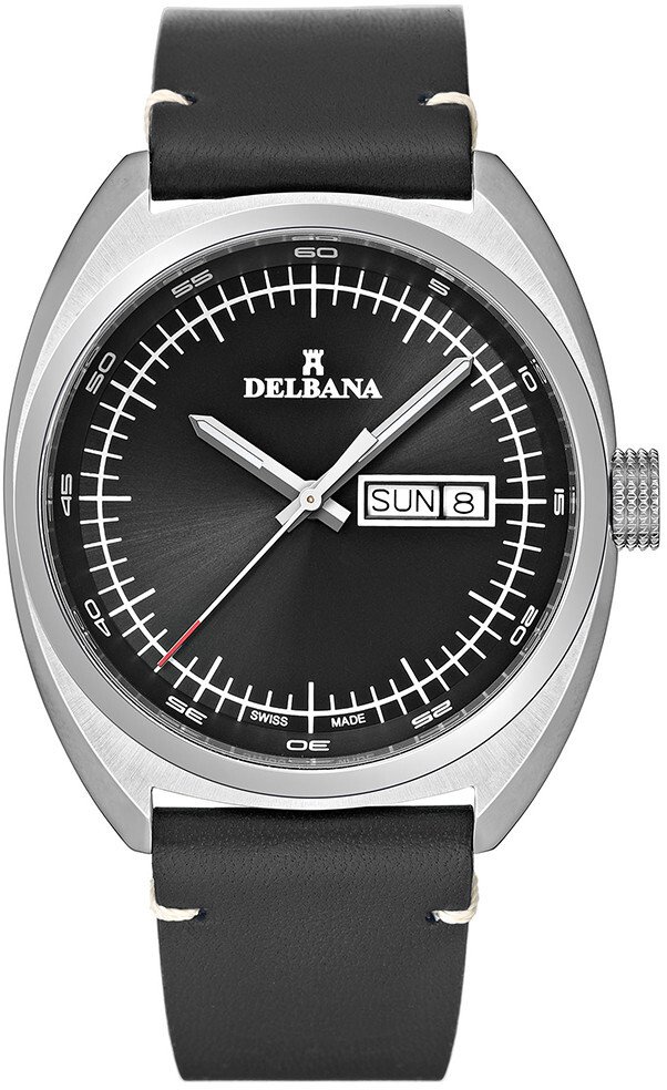 Zegarek Delbana Zegarek męski Delbana 41601.714.6.032 czarny