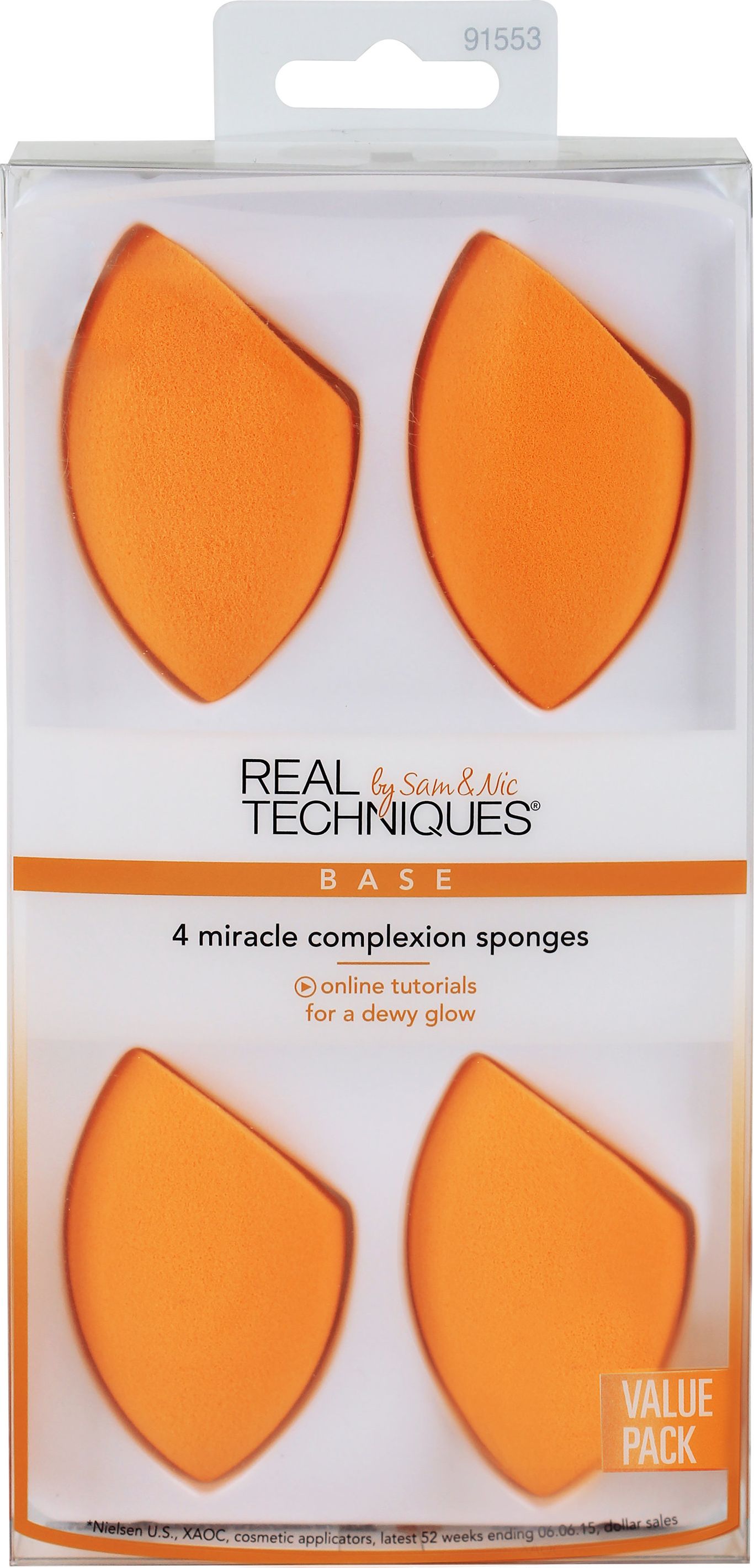 Real Techniques Miracle Complexion Sponges zestaw czterech gąbek do makijażu