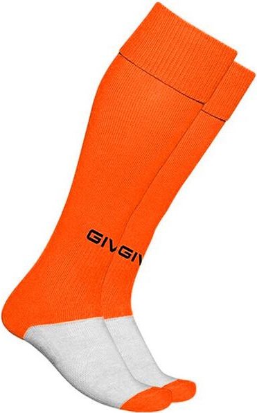 Givova Getry piłkarskie Calcio pomarańczowe fluo C001 0028 30-36