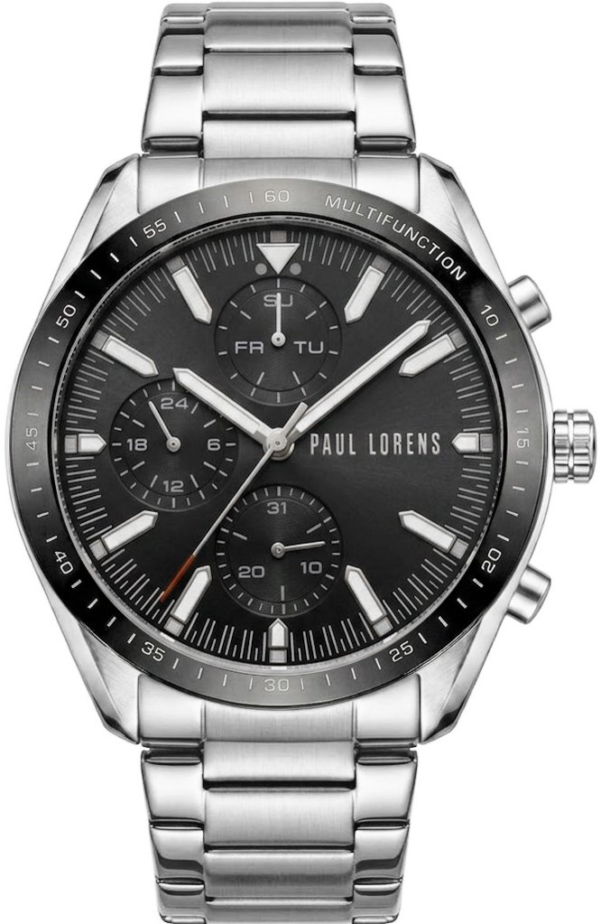 Zegarek Paul Lorens Zegarek męski TODOS-1C1 stalowy Miyota