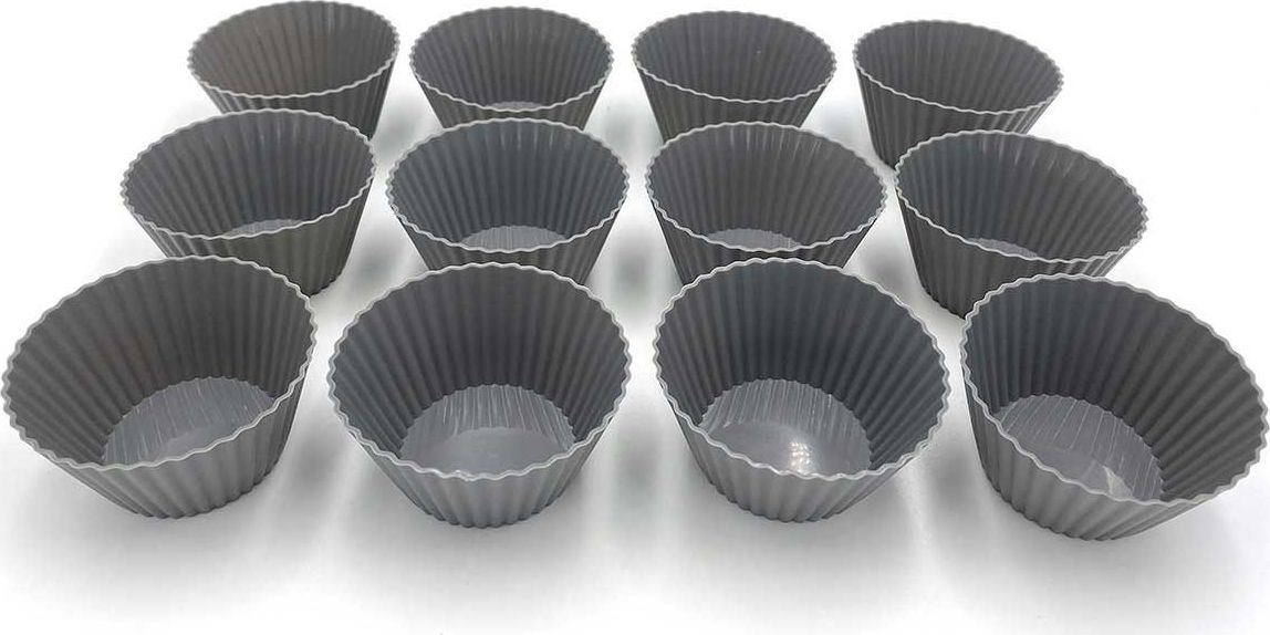 Brunbeste SILIKONOWE FOREMKI DO PIECZENIA MUFFINEK 12szt.