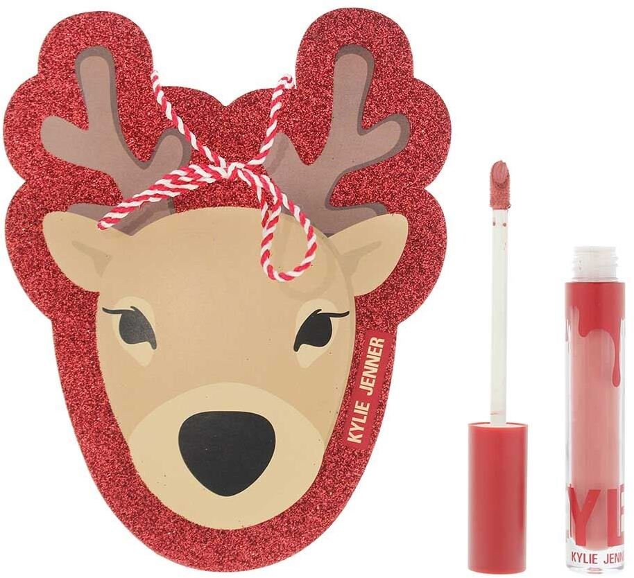 Set Kylie Cosmetics: By Kylie, Liquid Lipstick, 808, 5 ml + By Kylie, Gift Sticker Unisex