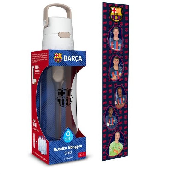 Dafi Butelka SOLID FC Barcelona 0,7l cappuccino