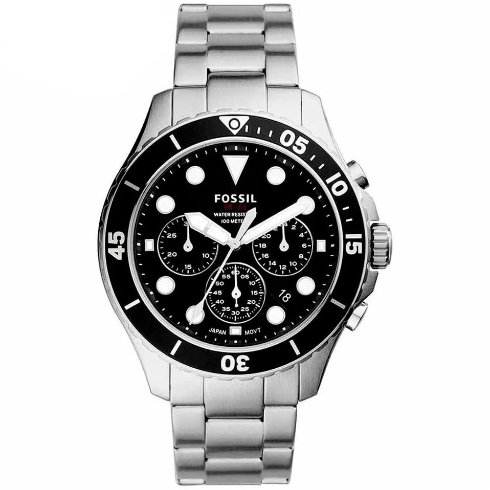 Zegarek Fossil Zegarek Męski Fossil FB-01 Chronograph FS5725 (46 mm)