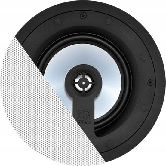 Audac AUDAC CELO6I/W Wysokiej klasy 2-drożny 6" głośnik sufitowy Wersja biała - 8Ω (RAL9016 + Logo)