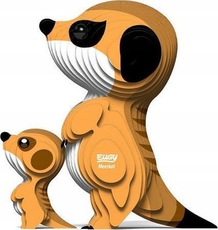 Fat Brain Toys Surykatka Eugy. Eko* Układanka 3D