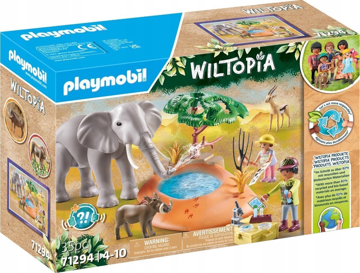 Playmobil Zestaw z figurkami Wiltopia 71294 Wycieczka do wodopoju