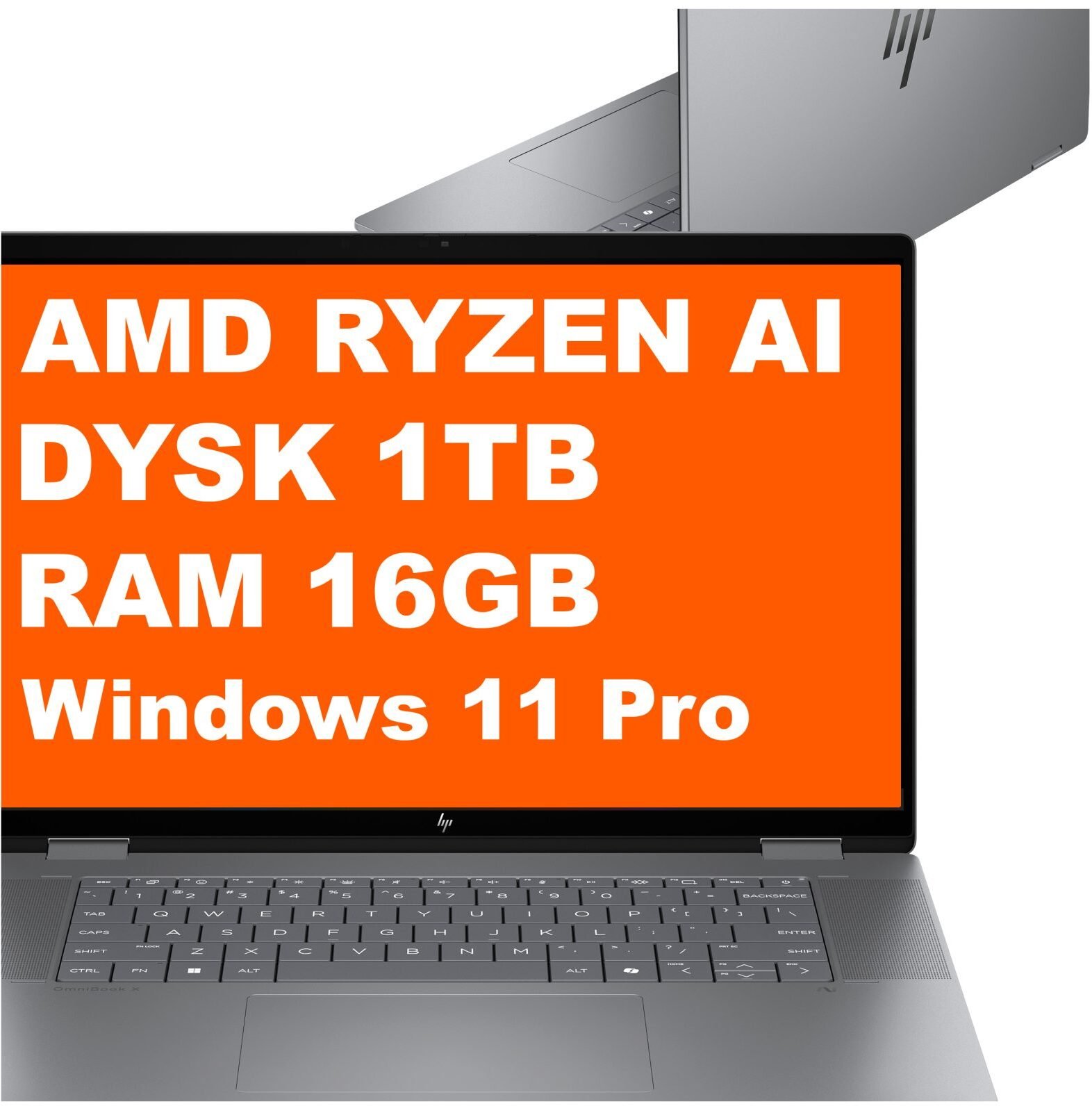 HP OmniBook X Flip 16-ar0013dx Ryzen AI 5 340 / 16 GB / 1 TB / W11 Pro (B5UJ4UA)