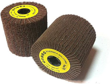 Glob Ściernica listkowa walcowa kombi granulacja 80 100 x 100 x 19mm (GLOB-SLW-10019-COARSE-KOMBI)