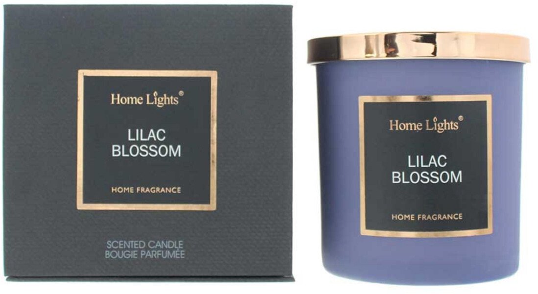Home Lights, Lilac Blossom, Scented Candle, 215 g Unisex
