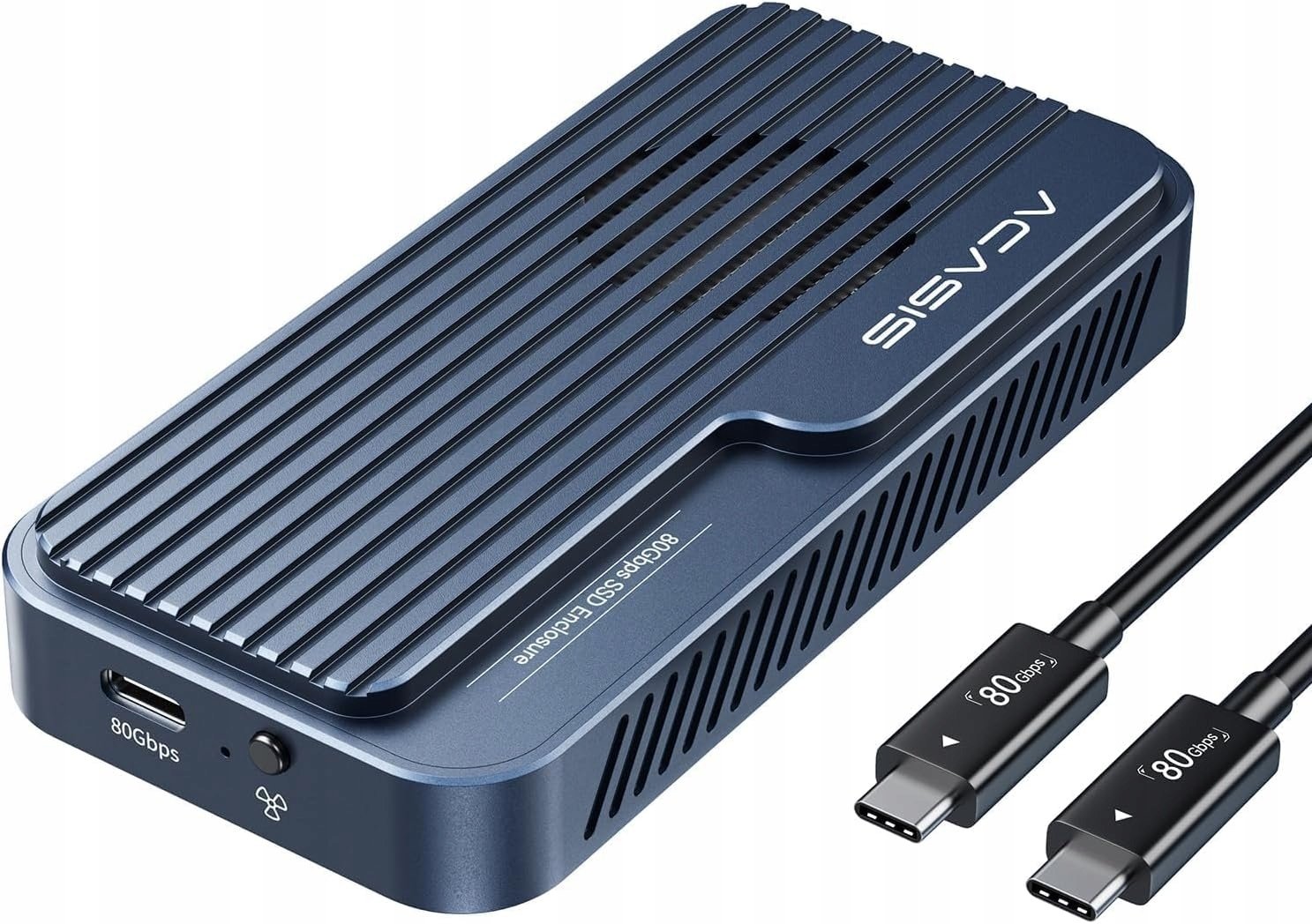 Obudowa Acasis TBU 501 PRO M.2 NVMe SSD 80 Gbps z wentylatorem (3403)