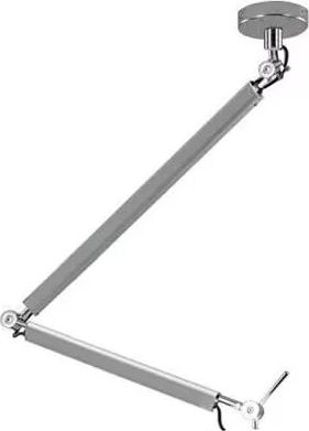 Azzardo Szary stelaż z aluminium do lampy sufitowej AZzardo ZYTA S AZ2298