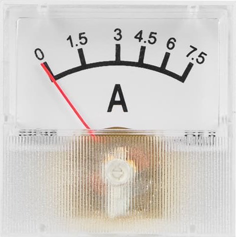 Blow 51-507# Miernik analog.amper.kw.mini 7.5a+boczni