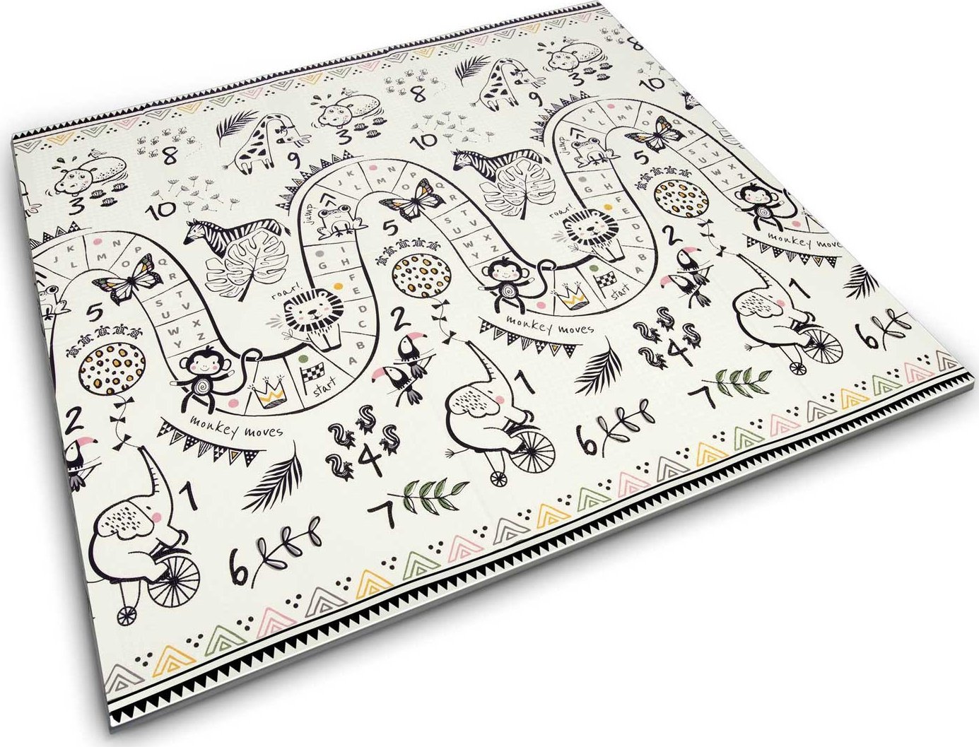 NukidoMata piankowa składana 200 x 180 x 1 cm Nukido NK-340