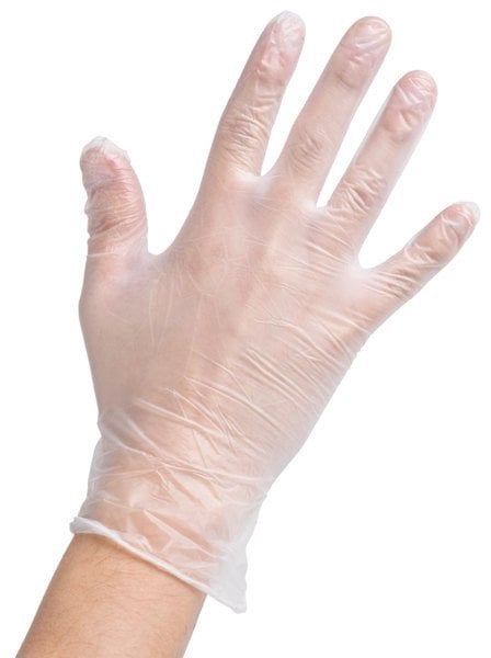 VINYL GLOVES POWDER FREE XL 100PS