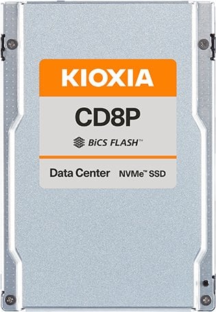Dysk serwerowy Kioxia KIOXIA CD8P-R Series KCD8XPUG7T68 - SSD - Rechenzentrum, Lesen intensiv - 7680...