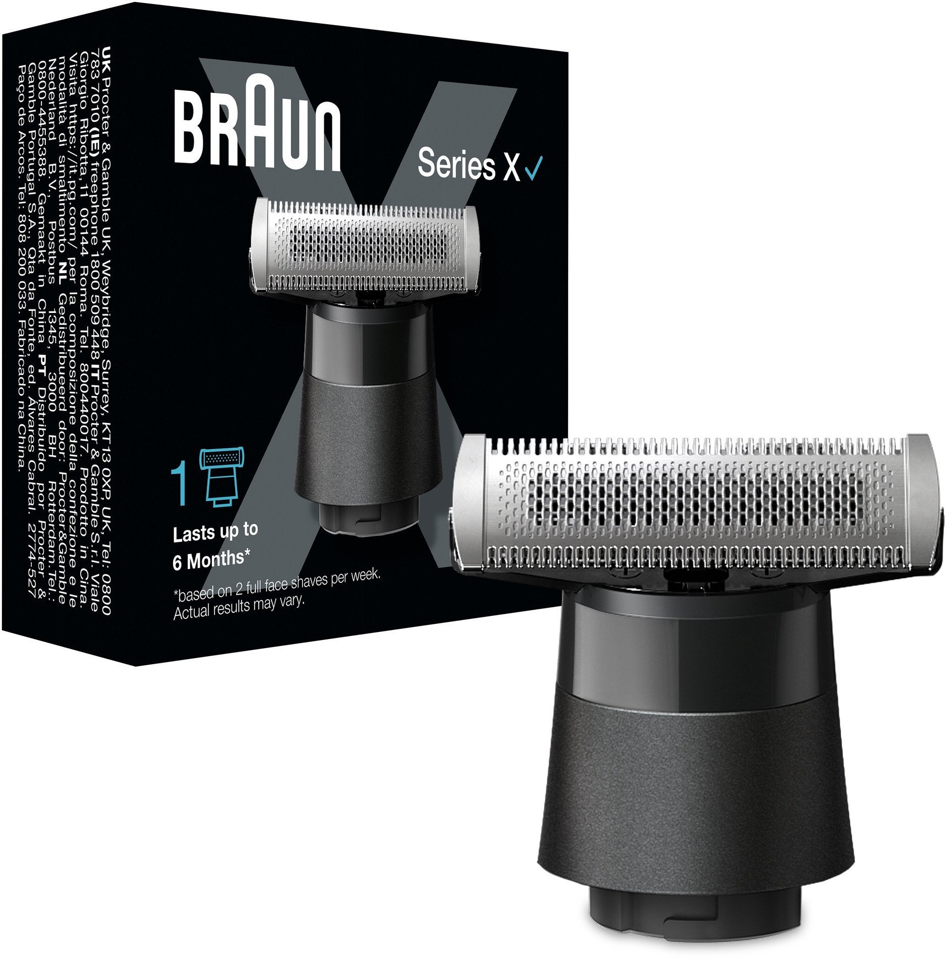 Braun Series XT20 - Rezerves asmens