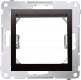 Kontakt-Simon Simon 54 Adapter (adapter) na osprzęt standardu 45 × 45 mm czarny mat do gniazd telein...
