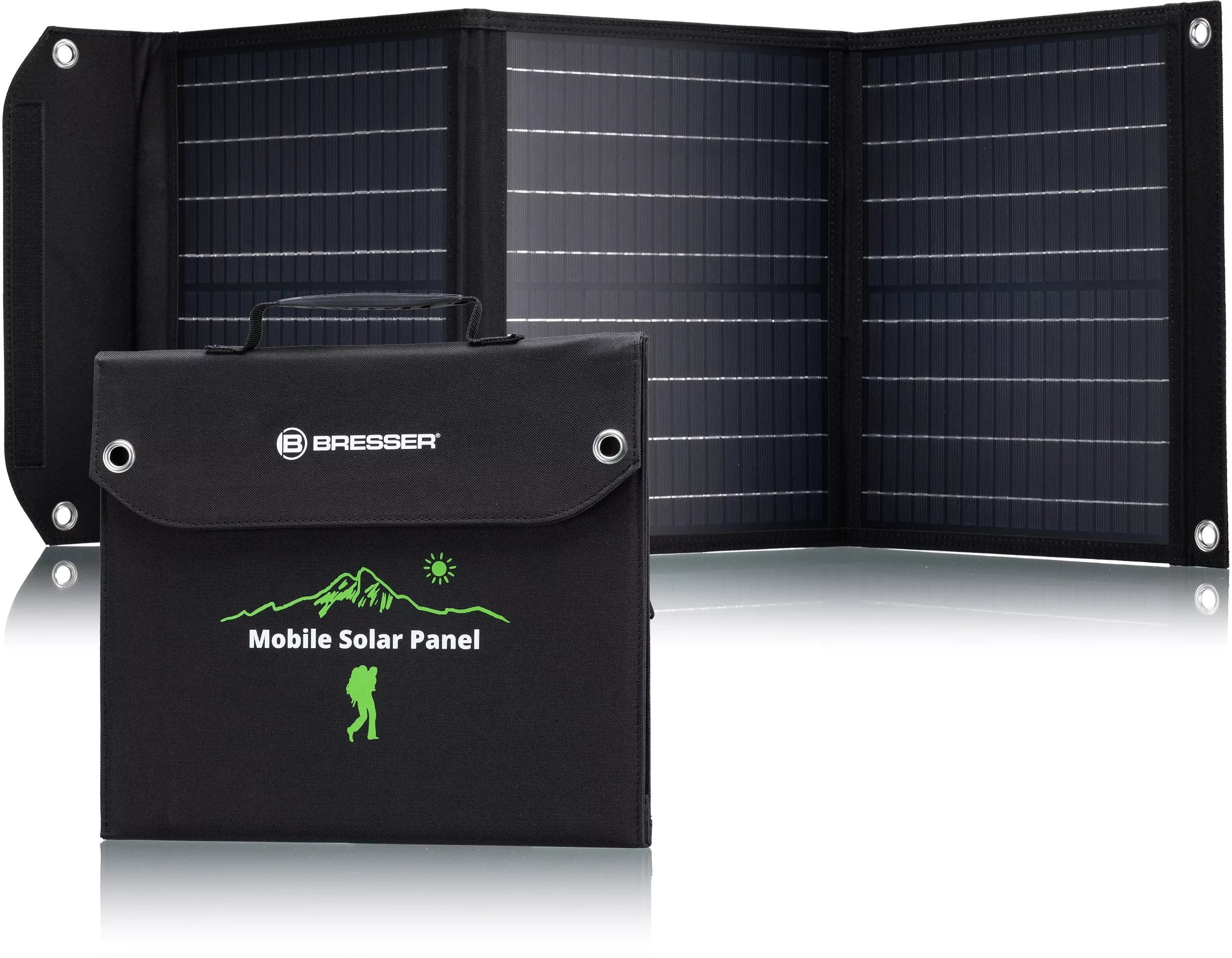 Ładowarka solarna Bresser Mobile Solar Panel 40W z USB