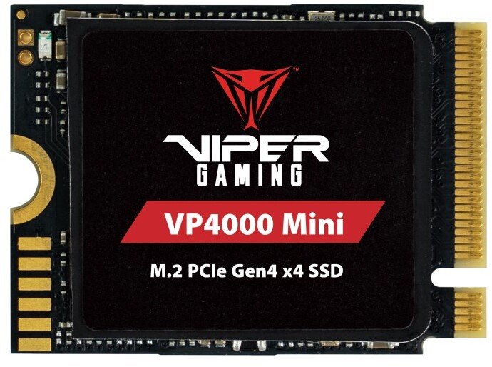 Dysk SSD Patriot VP4000 Mini 500GB M.2 2230 PCI-E x4 Gen4 NVMe (VP4000M500GM23)