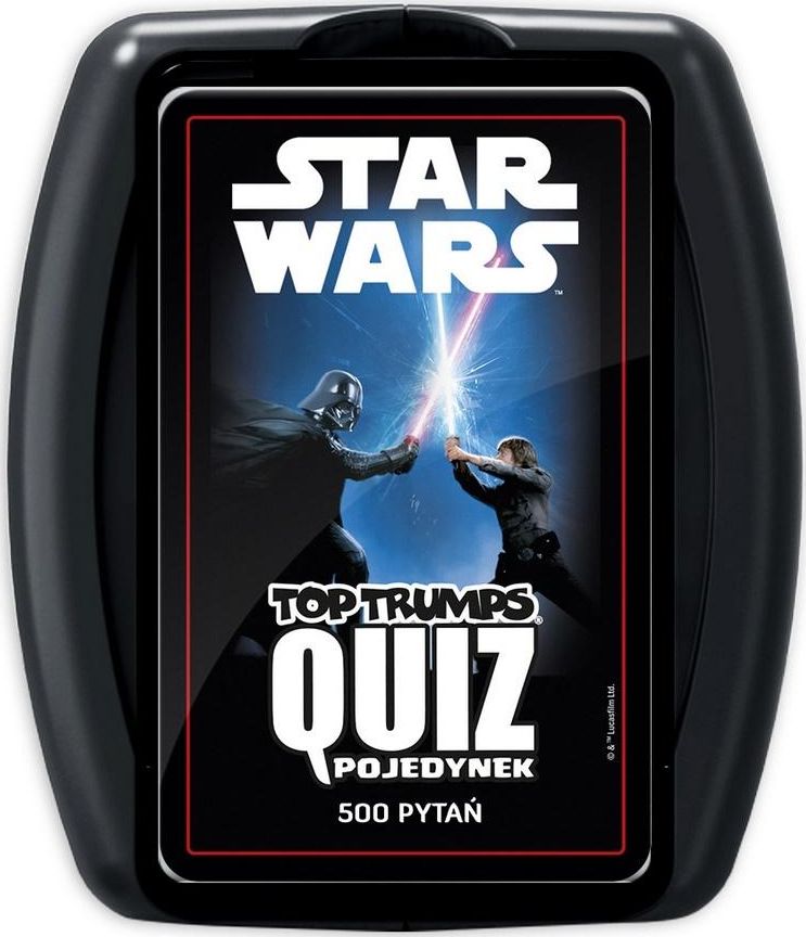 Winning Moves Gra Top Trumps Quiz Star Wars Pojedynek