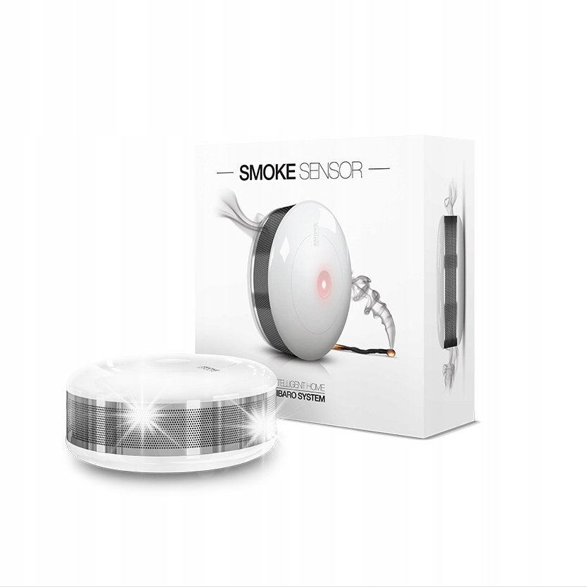 Fibaro Czujnik dymu Smoke Sensor FIBARO FGSD-002 Z-Wave smart home