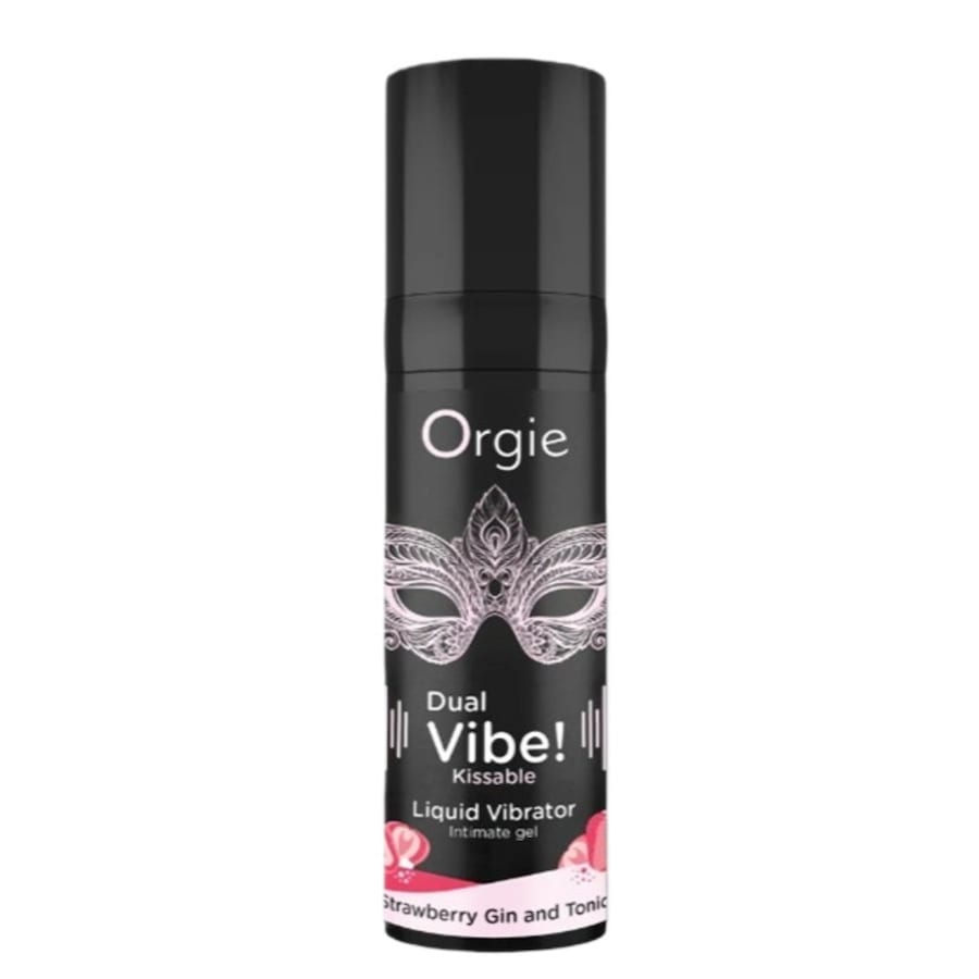 Orgie Dual Vibe! Kissable Liquid Vibrator Żele nawilżające i stymulujące