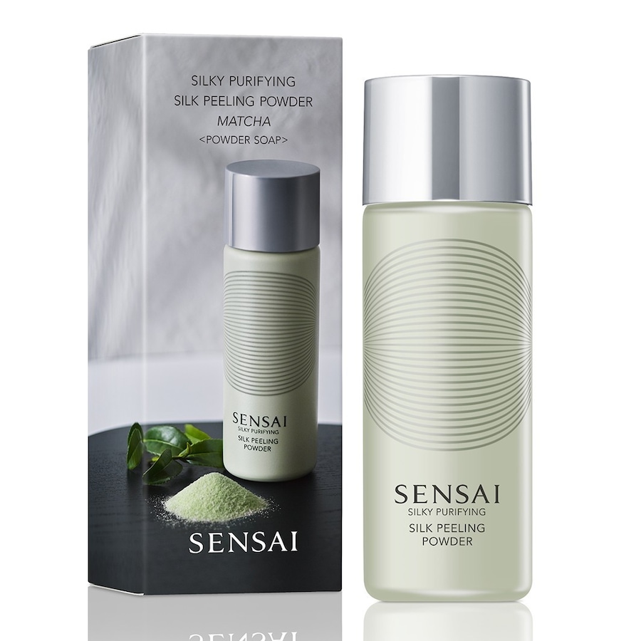 Sensai SILKY Oczyszczający jedwabny puder peelingujący Matcha Peeling do twarzy