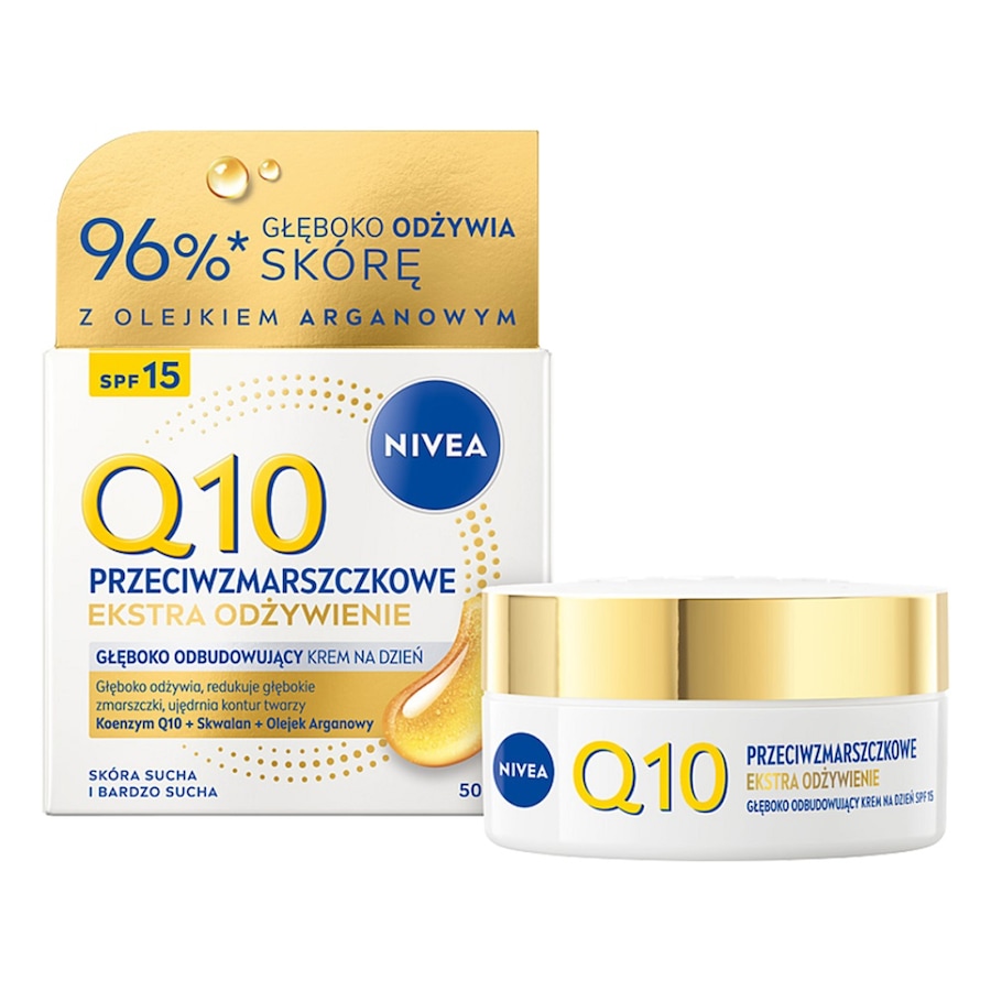 Nivea Q10 Przeciwzmarszczkowe Ekstra Odżywienie Kremy do twarzy Damski