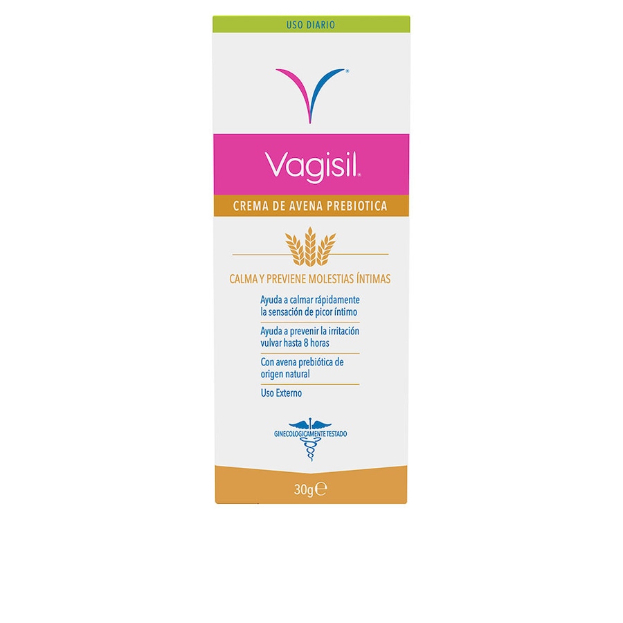 Vagisil KREM NA DZIEŃ Prebiotyczne płatki owsiane 2 w 1 Opieka intymna Damski