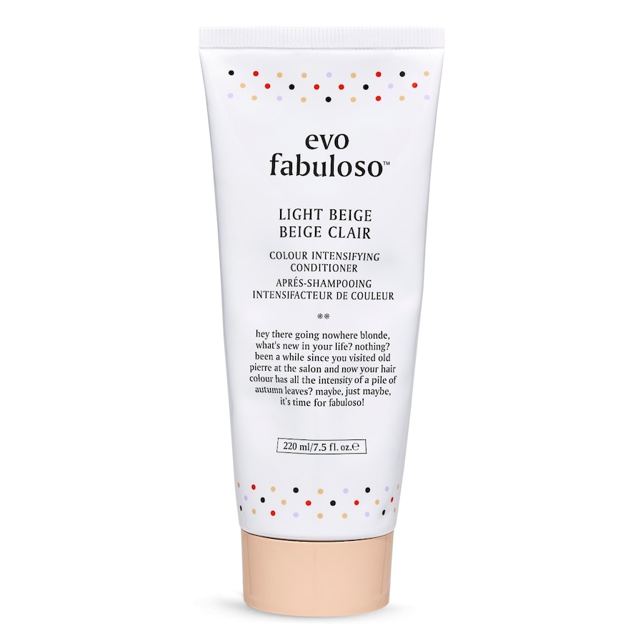 Evo FABULOSO Light Beige Colour Boosting Treatment Szampony