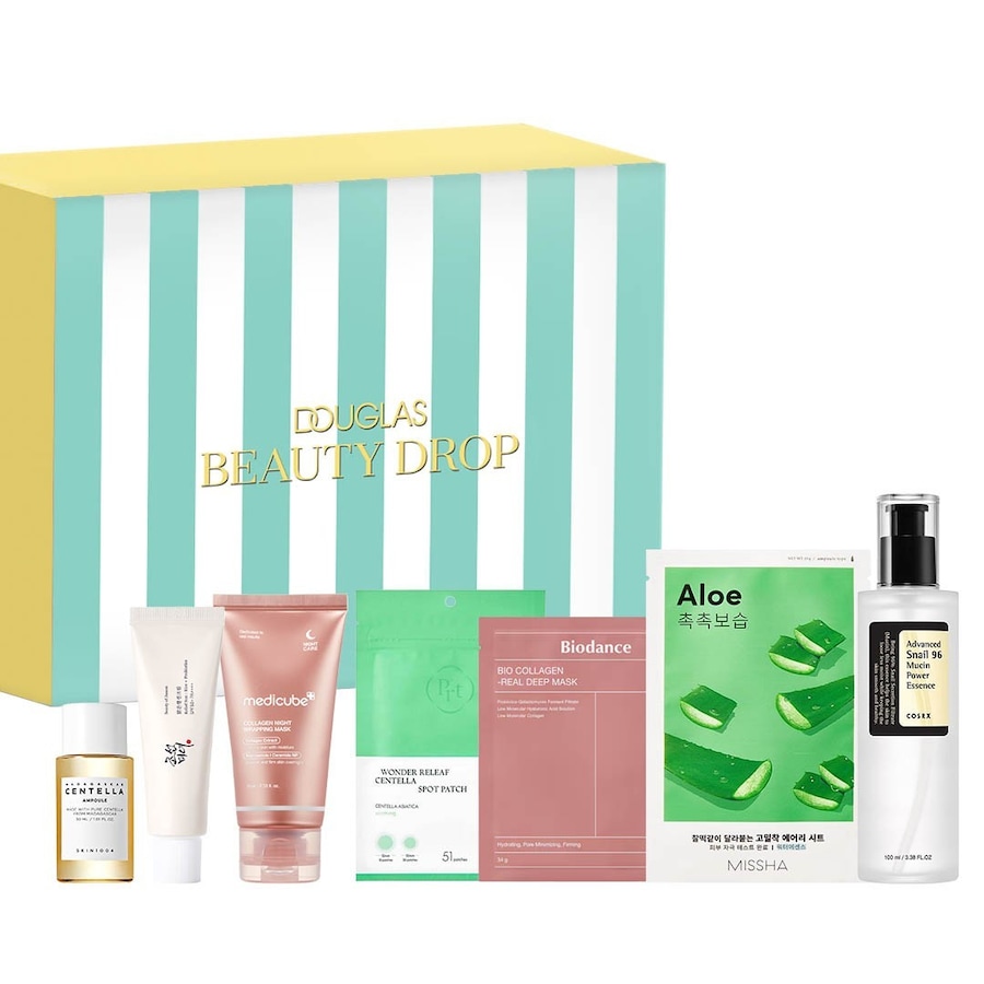 DOUGLAS BEAUTY DROP BOX OF BEAUTY - DOUGLAS BEAUTY DROP - K-BEAUTY Zestawy do pielęgnacji twarzy 1 ct