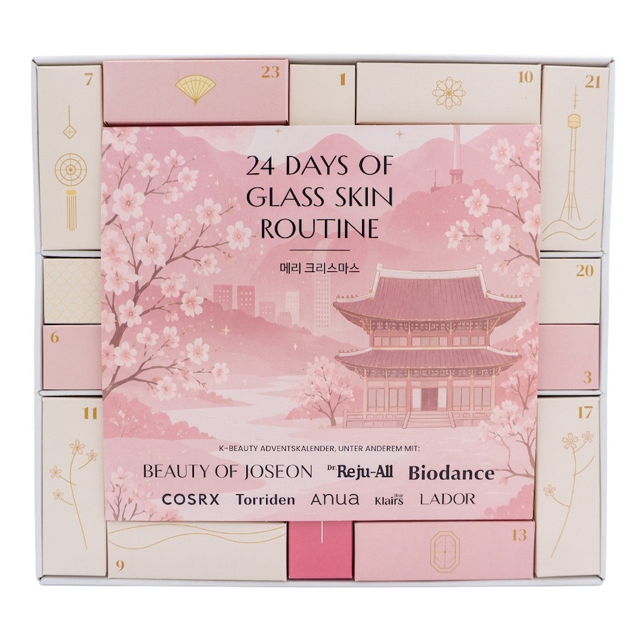 Beauty of Joseon PIELĘGNACJA 24-dniowa rutyna „Glass Skin” Kalendarz adwentowy unisex 1 ct