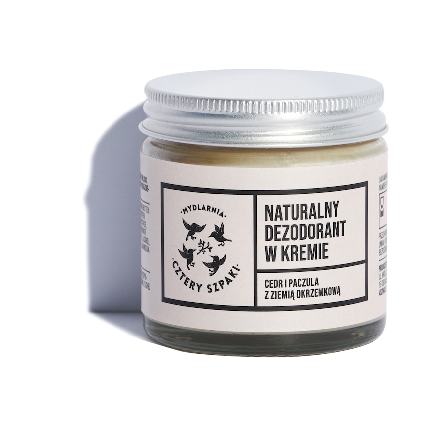 Mydlarnia 4 Szpaki Naturalny dezodorant w kremie cedr i paczula Dezodoranty