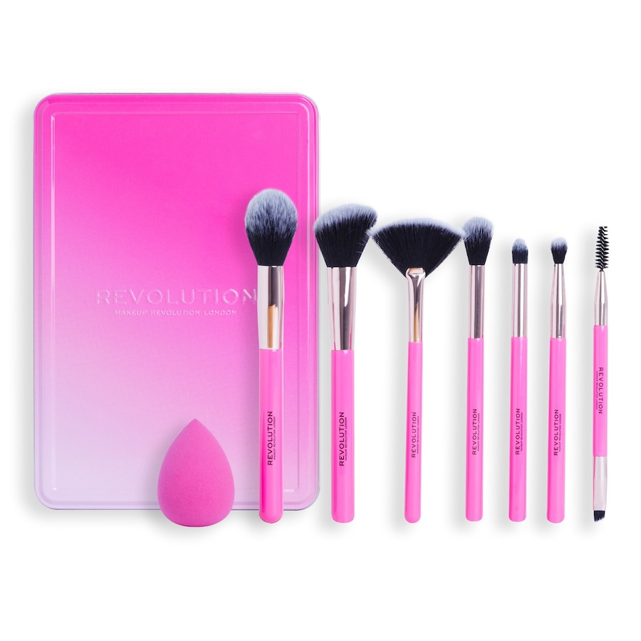 Revolution Revolution The Brush Edit Gift Set Zestawy pędzli do makijażu 1 ct
