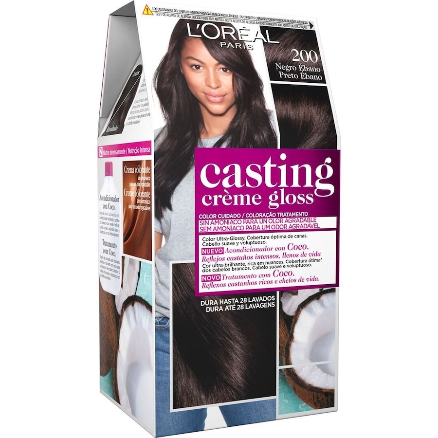 L’Oréal Paris Casting N 200 Negro Ebano Tonery do włosów 1 ct Damski
