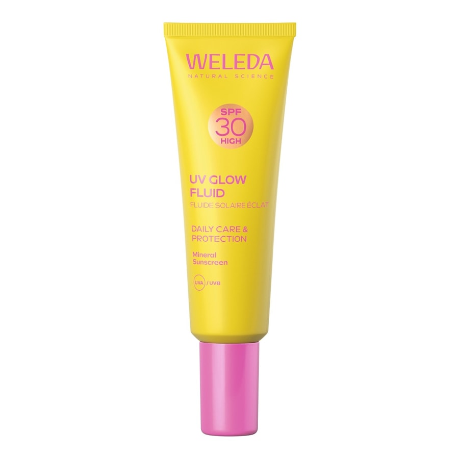 Weleda UV Glow Lekki krem SPF 30 Kremy do twarzy Damski