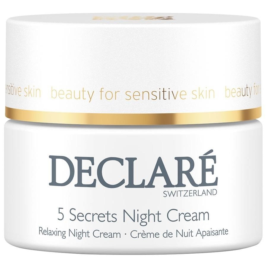 Declaré Stress Balance 5 Secrets Night Cream Kremy do twarzy